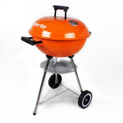 China Easily Assembled Most Popular Cart OEM/Odm 3 Legs Apple Shaped European BBQ Kettle BBQ Grill Outdoor Charcoal Grill for sale