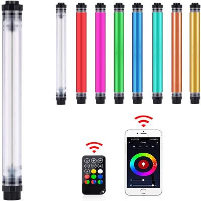 China LUXCEO P7RGB Pro1000lm Full Color LED Photography Light IP68 IR Waterproof Handheld App Control RGB Visual Light Magic Wand for sale