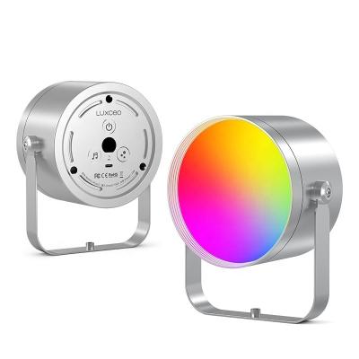 China 10W PORTABLE 3000K-6000K Led LUXCEO Video 2 IR Light Mood Controls Full Color Atmosphere Photographic Lighting Light with 10 Scene Modes for sale