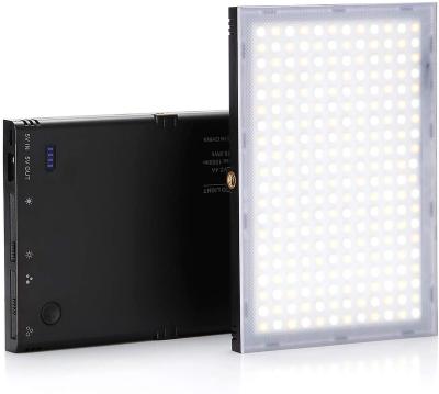 China PORTABLE Bi 1000lm dual color 3000K stepless to 6000K stepless dimming led panel on camera video light LUXCEO P02 for studio lighting for sale