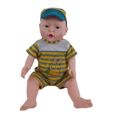 China New cartoon toy 50cm vinyl doll multi-expression simulation of the rebirth of the doll selling the lifelike lifelike rebirth of the doll for sale