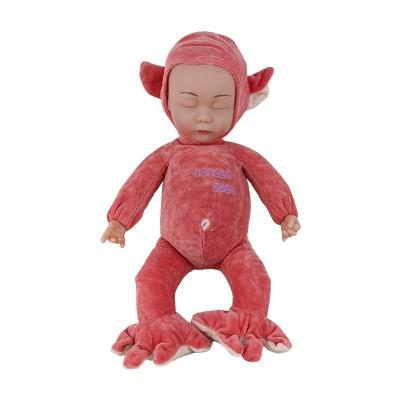 China Cartoon Toy Soothe Sleep Plush Pacify Soft Dolls With Voice Singing Reborn Doll for sale