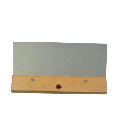 China Hot Selling Work Triangle Stainless Steel Scraper Handle Putty Knife Construction Wood Scrapers for sale