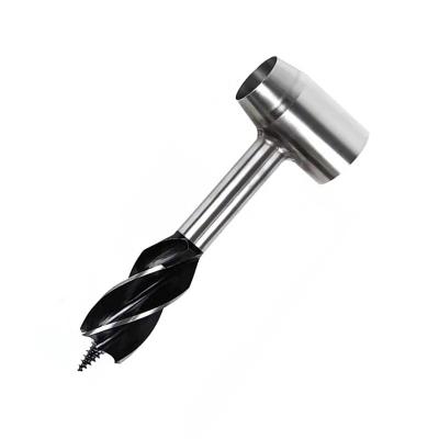 China Outdoor Hand Drill Manual Drill Bit Survival Punch Outdoor Tool For Bushcraft Camping for sale