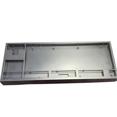 China Various Customized Aluminum Parts Aluminum Machining Keyboard CNC Part for sale