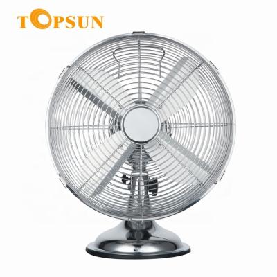 China Hot sale hotel household portable CE 25cm retro 10 inch table fan for sale