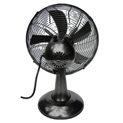 China Hotel Home Appliance 5 Blades Metal 12 Inch 30cm Electric Table Fan for sale