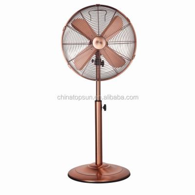 China Hotel 35cm 14 Inch OEM Metal Stand Copper Electric Fan for sale