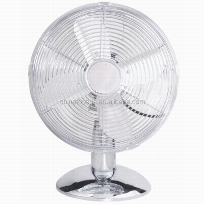 China Inch 25cm, DC 12V, good power, more airflow, energy-saving motor, factory price, AC antique tabletop hotel 10 fan for sale