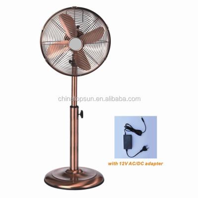 China Garage Electric Metal Volecity 16 Inch DC/AC Pedestal Fan High for sale