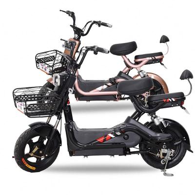 China 2021 lithium battery steel cheap electric foldable small mountain bike folding training electric bicycle for sale