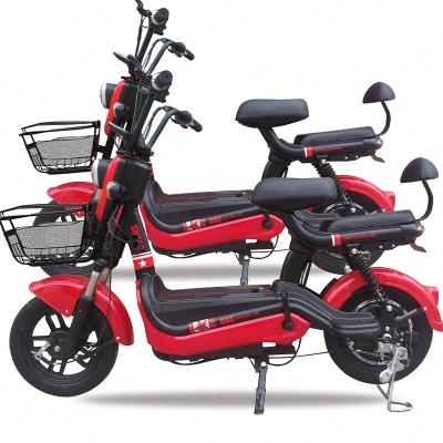 China Steel 202114 Inch 48V 350W Electric Bikes / Fat Tire 350W 60KM/H E Electric Bicycle for sale