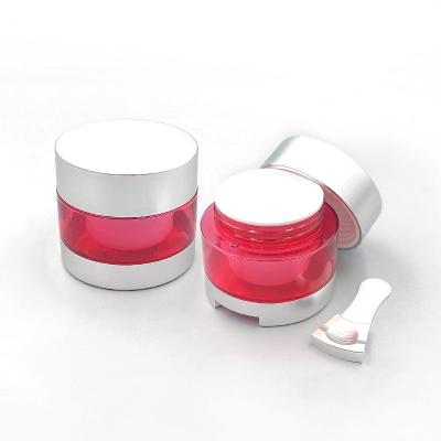 China Custom Cosmetic Cream Jar with Customized Logo Skin Care Cream Jar 50g Volume for sale