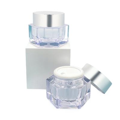 Chine Crème pour soins de la peau résistante aux fuites Bouteille de conception simple 30g/50g Emballage cosmétique avec échantillon à vendre