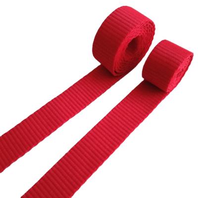 China Viable High Quality Custom Color Web Tape Soft Polypropylene Dog Leashes Webbing for sale