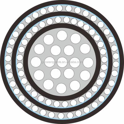 China Construction Cable Concentric Copper 16mm2 Three Phase Neutral Screen for sale