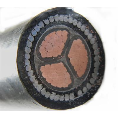 China Construction Factory Price 0.6/1KV 3C 95mm2 Stranded Copper Conductor Power Cable Price for sale