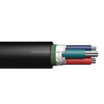 China Construction Guowang Brand 2022 XLPE INSULATED Al CONDUCTOR CABLE 3CX70SQMM 3CX150SQMM for sale