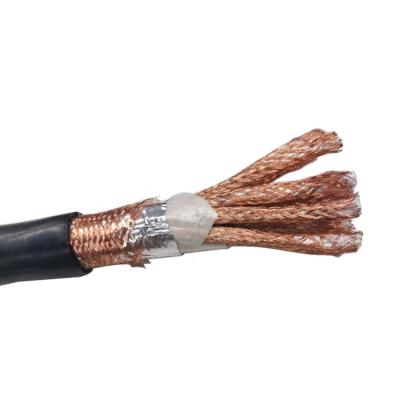 China Control Construction Halogen Free Cable 4 Core Armored Fiber Optic Cable ZR-KVVP for sale