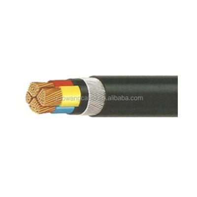 China Underground 600V 4 Cores Underground Power Cable AL Conductor XLPE Insulated PVC Sheathed Armored for sale