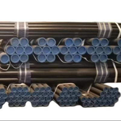 China Fluid Pipe TianJin Factory Inventory ASTM/API 5L Grade.B X42/X52/X60/X65 Seamless Steel Pipe for sale