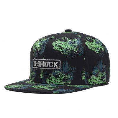 China 6-Panel Hat Customized Logo Printed snapback 3D Logo Caps Snapback Hats for sale