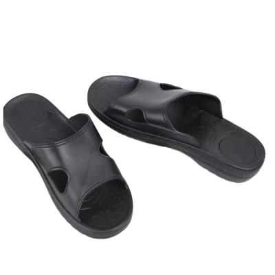 China Cleanroom SPU Unisex Manufacturer Esd Anti-Static Slipper Work Anti-Static Anti-Slip Material for sale