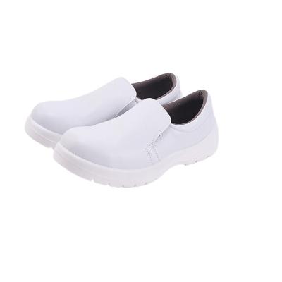 China Smashproof Construction Comfortable Cleanroom Esd Chef Steel Toe Safety Waterproof Non-slip Work Shoes for sale