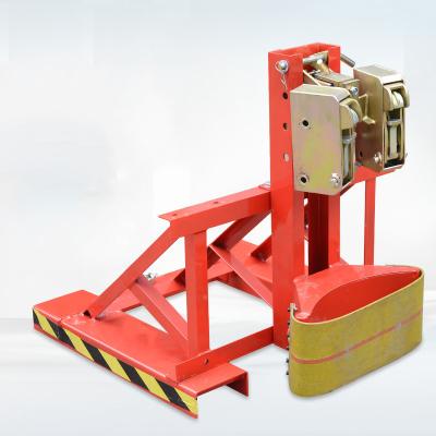 China Hotels Drum Handling For Steel Barrel 500 Kg Vertical Forklift Drum Mower Drum Lifter DG500B for sale