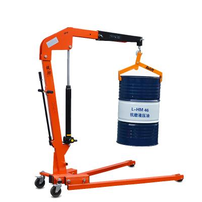 China Jib Crane Heavy Duty Engine Hoist 2 Ton Hydraulic Cherry Picker 2000 Kg Small Shop Crane Car Engine Hydraulic Hangers SC2000A for sale