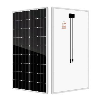 China China Small Size Camping 17.8V Solar Panels 100w Polycrystalline solar panels system 156.75mmx156.75mm for sale