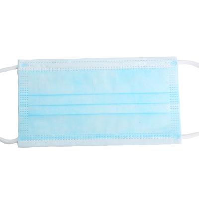 China EN14683 3layer PP adult medical mask PP, CN; JIA GB/T19001-2016 Adult Sterile Class II 3 Years Xinyi Blue 99% 17.5*9.5CM, 17.5*9.5CM* for sale