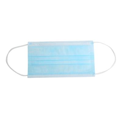 China Top Selling Adult Guaranteed Quality Non Woven Fabric Mask 3ply Disposable Face Mask for sale