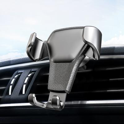 China Universal Mobile Car Phone Holder For Phone In Car Air Vent Mount Hold No Magnetic Mobile Holder Smartphone Gravity Bracket for sale