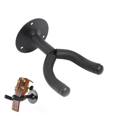 China Guitar Bass Screws K93 Guitar Hanger Hook Rack 1 Pcs Wall Mount Rack Holder Bracket Display Accessories for sale