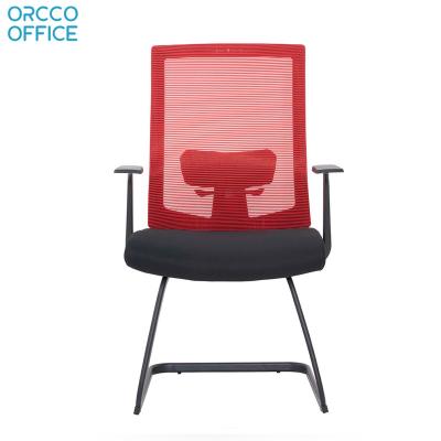 中国 Modern High Quality Back Mesh Fabric Computer Guest Chair Mesh Chair 販売のため