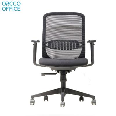 Cina Modern Ergonomic Computer Chair Conference Commercial Mid Back Executive Swivel Office Mesh Chair in vendita