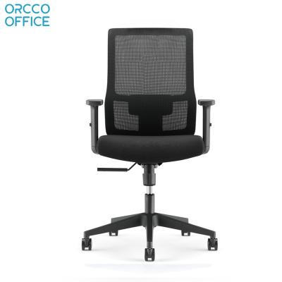 China High Quality Modern Ergonomic Computer Chair multi-function mid-Back Executive Manager Swivel Mesh Office Chair for sale