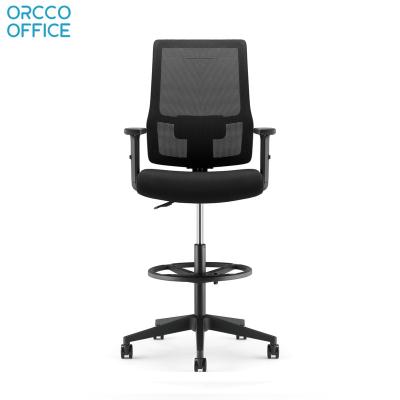 Cina Ergonomic Computer Chair Comfortable Mesh Office Desk Chairs With Footrest Mesh Chair in vendita