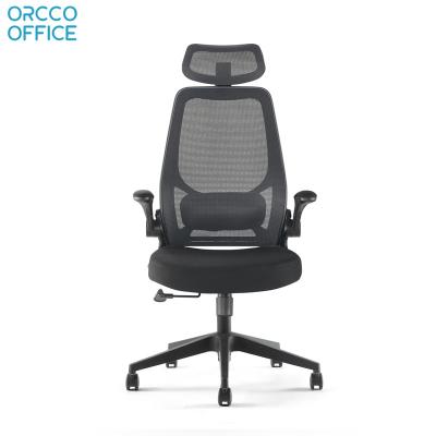 Cina Orcco Hot Sale Ergonomic Comfortable Plastic Back Swivel Mesh Office Chair in vendita