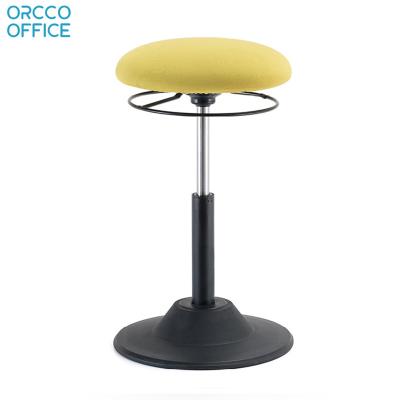 China Modern Rocking Wobble Sit-Stand Perch Adjustable Ergonomic Active Balance Non-Slip Standing Stools for sale