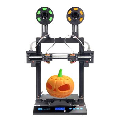 China Large Print Size JGMaker 3D Artist-D Printed Halloween Prop Cheapest Dual Extruder 3D Color Large 3D Printer for sale