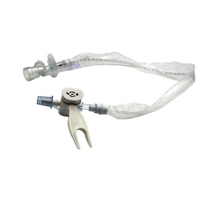 China Hot Selling Fr14 PVC Medical Closed Suction System For Adults Endotracheal Closed Suction Catheter Tube Factory Price for sale