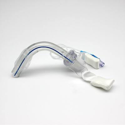 China For Tracheostomy Suctioning ICU PVC Medical Sterile Disposable Cuffed Tracheostomy Tube Different Types for sale