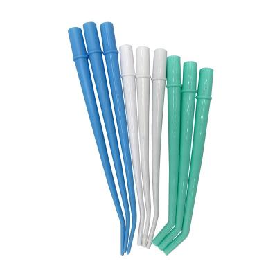 China Hot Sale Dental Supplies HDPE RTS Universal Disposable Aspirator Tips Surgical Suction Tip for sale