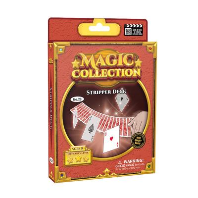 China PAPER Customize Easy Learn Stripper Deck Creative Funny Magic Relaxing Toys for sale