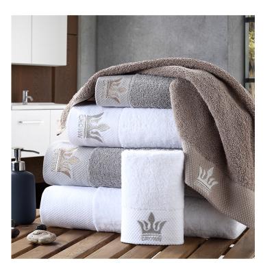 China 100% cheap toalha de hotel towels hotel brand hotel bath towel brand disposable cotton bath towels mini exports for sale