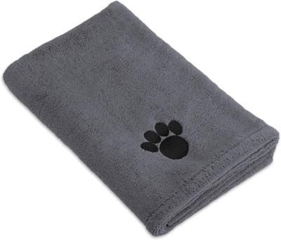 China Super Absorbent Pet Microfiber Pet Towel Drying Capacity Towel Cat Dog Pet Towels Super Soft Sustainable Absorbent Cotton Super Absorbent Towel for sale