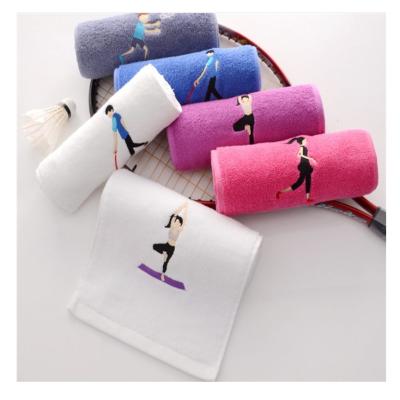 China Wholesale QUICK DRY Absorbent Logo Golf Towel Custom Logo Gym Towel Sports Towels Gym Towels With Logo Custom for sale