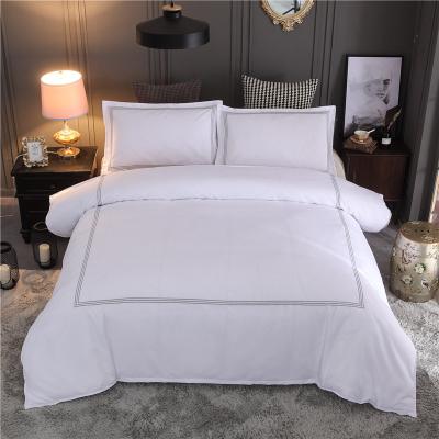 China Nondisposable Cotton Duvet Cover Set 2020 Large Set Hotel Bedding Blankets Duvet Cover Linen Sets for sale